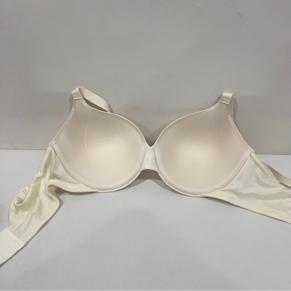 Maidenform Bra Size 38C Comfort Devotion Extra Coverage Shaping Cream Beige - Picture 2 of 6